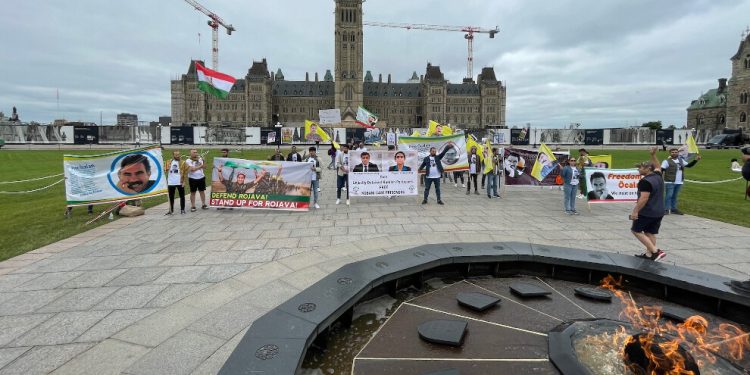 Ottawa’da Önder APO ve siyasi tutsaklar için protesto eylemi