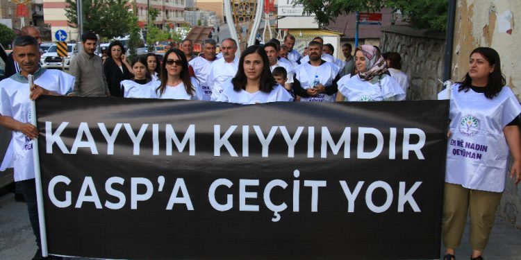 Colemêrg’de nöbet eylemi başlatıldı