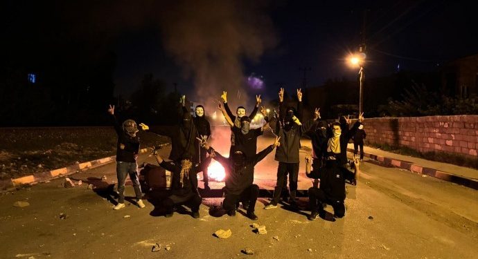 Wan gençliği irade gaspına karşı eylemde