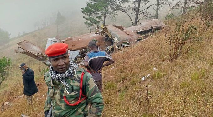 Malavi Başkan Yardımcısını taşıyan askeri uçağın enkazına ulaşıldı