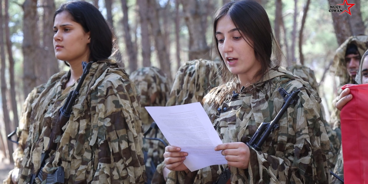 20 Kürt ve Arap genci özgürlük saflarına katıldı
