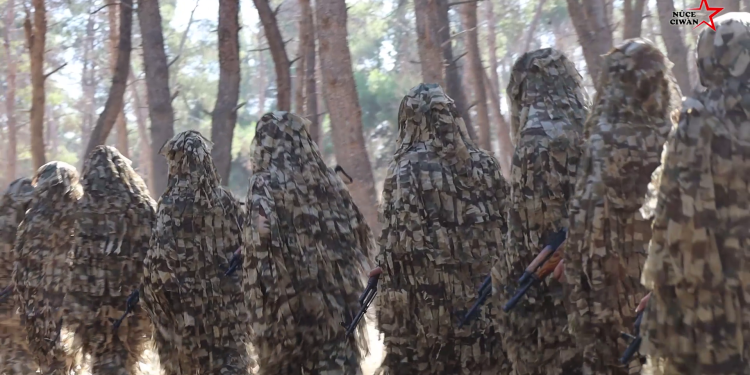 20 Kürt ve Arap genci özgürlük saflarına katıldı