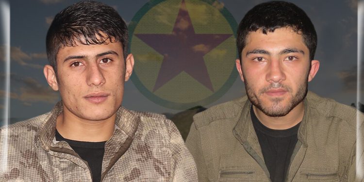 Şehit 2 gerillanın kimlikleri açıklandı