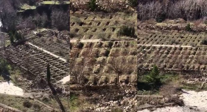 Gabar’da Şehid gerillaların mezarları tahrip edildi