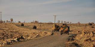 İşgal için halka kapatılan bölgede yangın çıktı