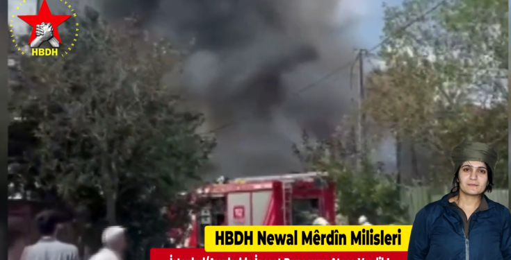 HBDH, İstanbul/Avcılar’da İnşaat Deposunu Ateşe Verdi