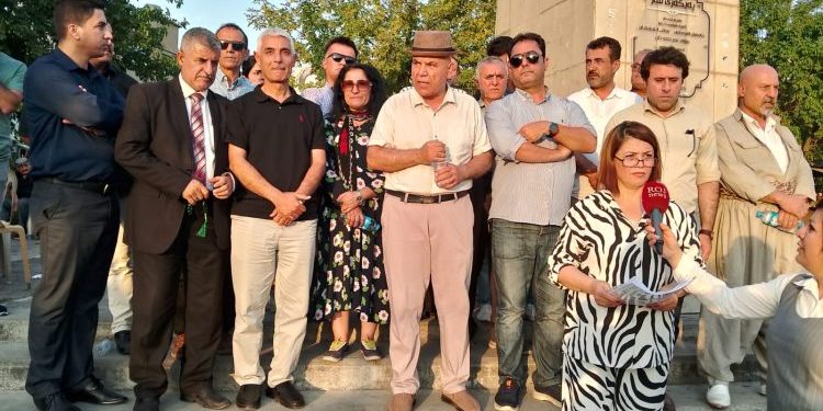 Asayiş işgal saldırılarını protesto edileceği kitleye saldırdı: 2 yaralı