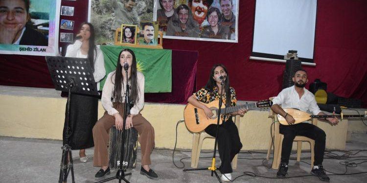 Şehit Zilan için Mexmur’da anma töreni