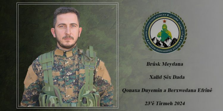 HRE: Arkadaşımız Brûsk Meydana’yı saygıyla anıyoruz