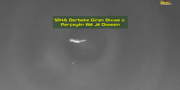 Gerilla TV Asos’ta düşürülen SİHA’nın görüntüsünü yayınladı