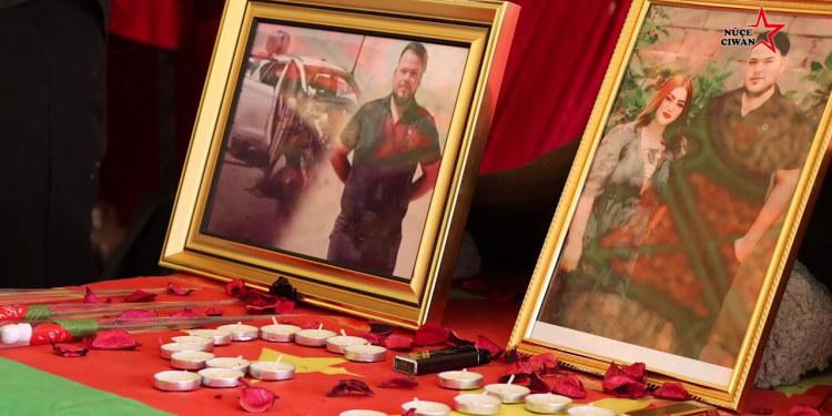 Gazeteci Mirad Mirza’nın taziye çadırı yapılan bir törenle kaldırıldı