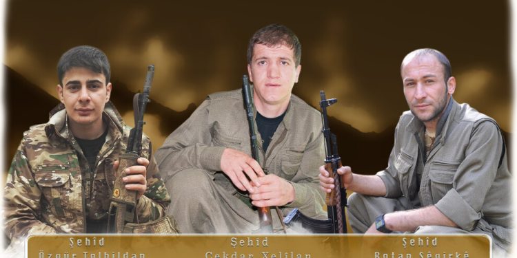 HPG Metîna Şehitlerinin Kimlik Bilgilerini Açıkladı