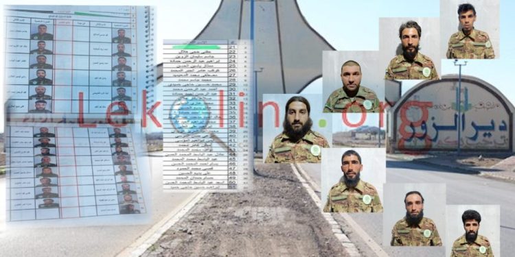 İşgalci TC’nin Dêrazor’a Göndermek İçin Eğittiği Çetelerin İsimleri paylaşıldı