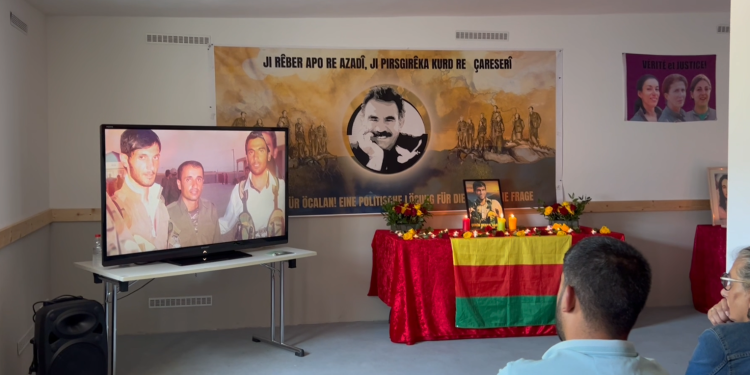 Şehit Senar Zagros için Duisburg’da anma