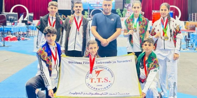 Uluslararası Tekvando Şampiyonluk karşılaşmalarında birinci olduk