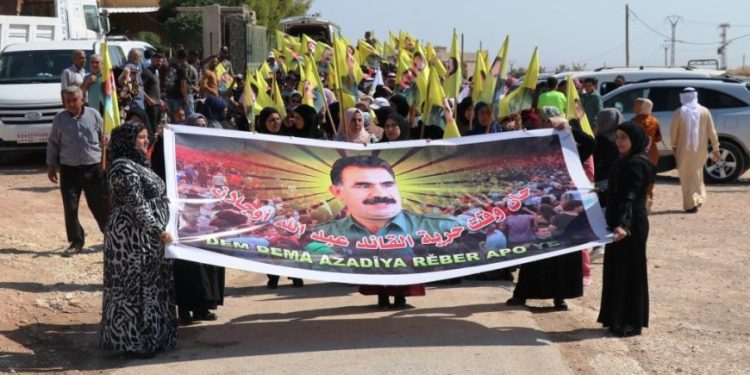 Minbiç Halkı Önder APO’nun fiziki özgürlüğü için yürüdü