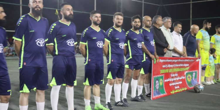 Şehit Bişeng ve Şehit Sara adına futbol turnuvası gerçekleştirildi
