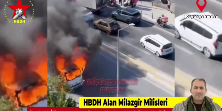 HBDH İstanbul’da 2 farklı noktada eylem gerçekleştirdi