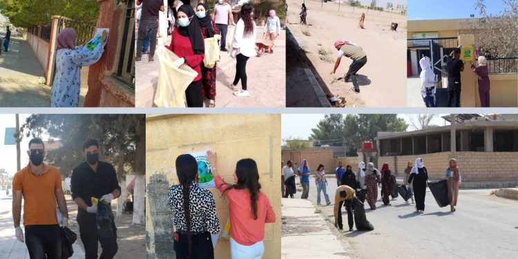 Cizir Gençlik ve Spor Meclisinden temizlik kampanyası