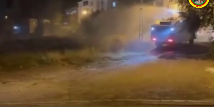 “MAK’tan Gever’de polis karakoluna yönelik eylem!