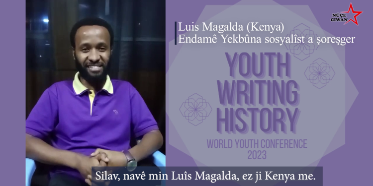 Luis Magalda: Amacımız sisteme karşı birlikte, enternasyonal bir mücadele geliştirmek