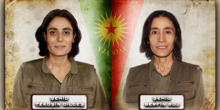 YJA- Star: Berfîn ve Tekoşîn yoldaşlarımızı saygıyla anıyoruz