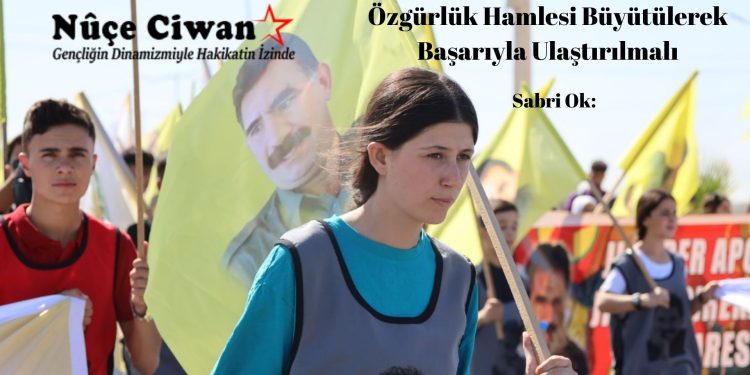 Sabri Ok: Özgürlük Hamlesi Büyütülerek Başarıyla Ulaştırılmalı