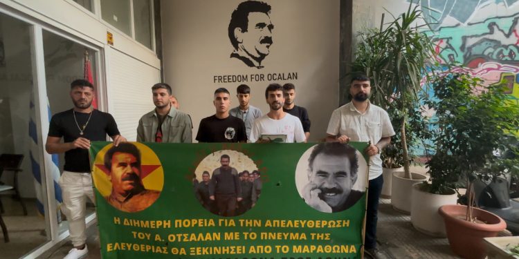 Yunanistan’da Önder APO’nun özgürlüğü için ‘Uzun Yürüyüş’ yapılacak