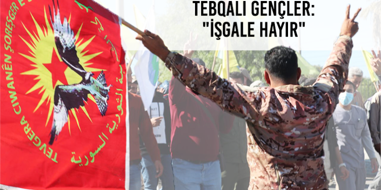 TEBQA: Gençler Türk İşgalciliğine Karşı Alanlara Çıktı