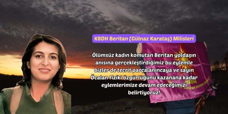 KBDH Beritan Milisleri, Önder APO’ya Özgürlük’ Hamlesi Çerçevesinde İstanbul ve Adana’da Eylemler Gerçekleştirdi