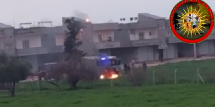 Kadın Milislerden Qoser’de Düşman Aracına Eylem