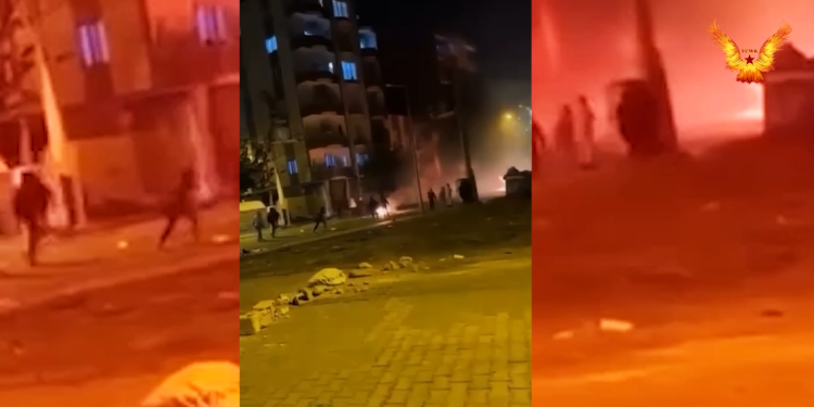 YCWK’den Qoser’de zırhlı araca yönelik eylem