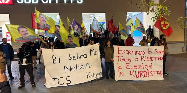 Ticino’da Gençler Öncülüğünde Kayyum Protestosu