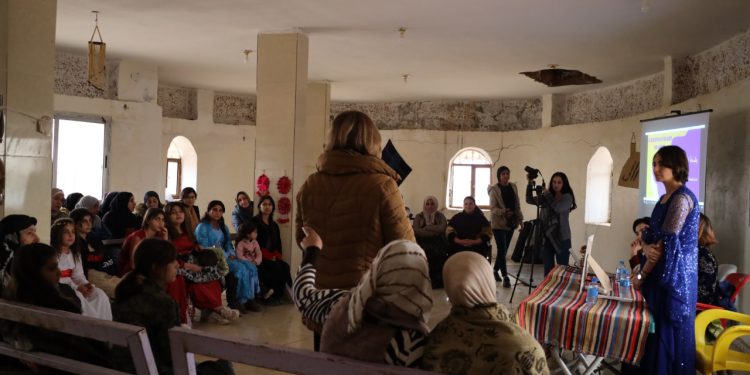 Jınwar’da kadına yönelik şiddet çalıştayı