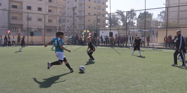 Genç Kadınlar Birliği Raqa’da bir dizi spor etkinliği düzenledi