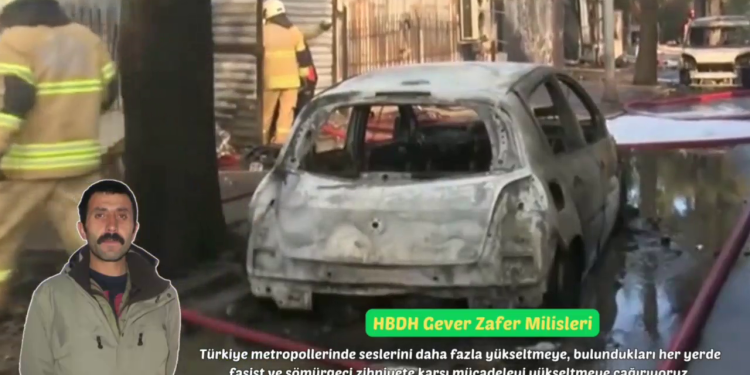 HBDH kayyumlara karşı İzmir’de bir fabrikayı ateşe verdi