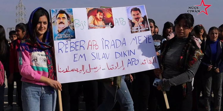 Şehba Halkı: Önder APO irademizdir selamlıyoruz