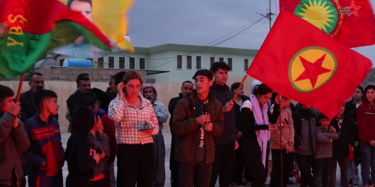 Şengal gençleri, PKK’nin 46. yıldönümünü kutlamaya başladı