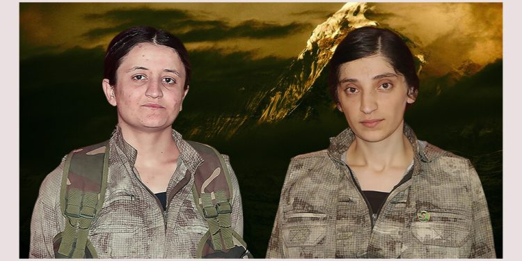 Şehit 2 kadın gerillanın kimlikleri açıklandı