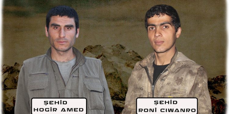 HPG, şehit 2 gerillanın kimliğini açıkladı