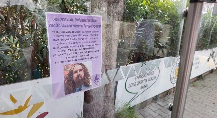 DEÜ’de tacizci akademisyen iddiası