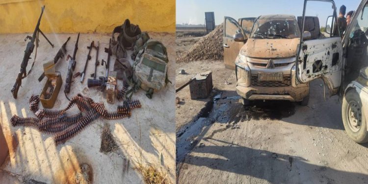 QSD, Qereqozaq ve Dêr Hafir’da çete saldırılarını kırdı