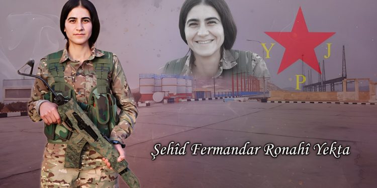 YPJ, Komutan Ronahî Yekta’nın şehit düştüğünü duyurdu