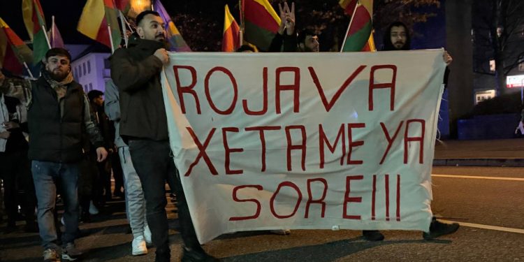 TCŞ Hamburg: Sessizlik ölümdür, Rojava’ya ses verin!
