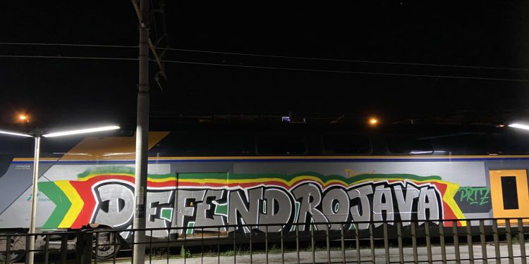 Enternasyonalist Gençlerden Grafiti Eylemi