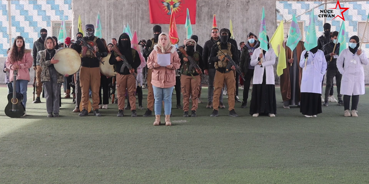 Raqa gençleri seferberliğe katıldıklarını bir açıklamayla duyurdu