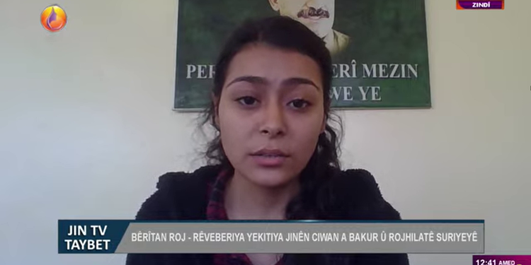 Beritan Roj: Genç Kadınlar yönlerini Kobanê’ye vermelidir
