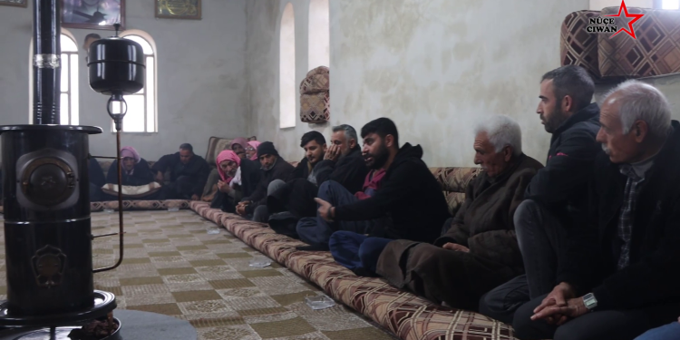 Devrimci Gençlik Hareketi tarafından Kobanê’de halk toplantıları gerçekleştiriliyor