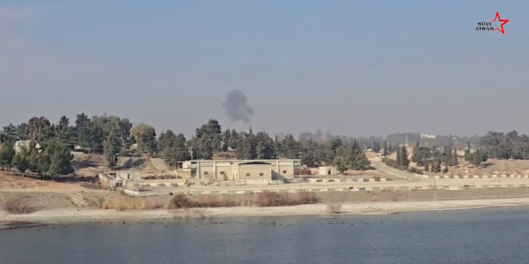 Son Dakika: İşgalci Türk Devleti Tişrin ve Çevresini Bombalıyor