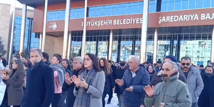 Protesto eylemi: Wan halkı geçit vermeyecek!